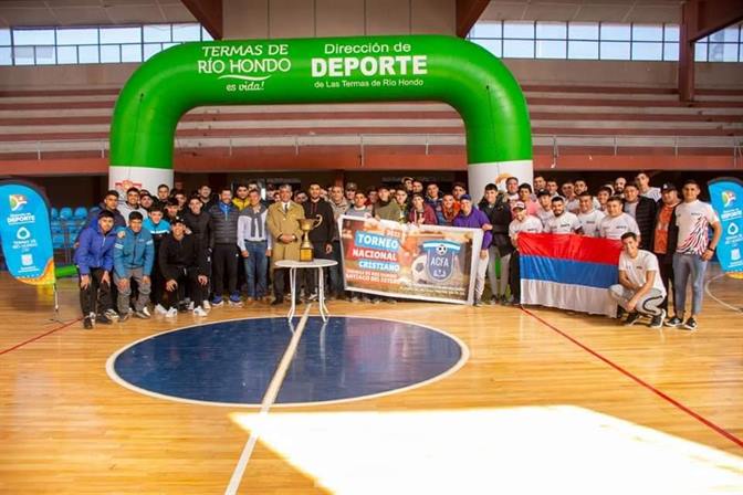 Colonia EL Simbolar participó de un torneo nacional de fútbol