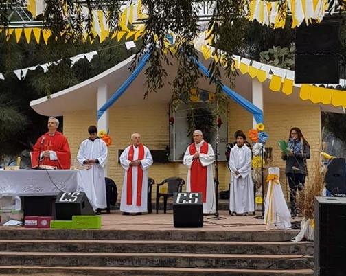 Quimilí: fieles peregrinaron hasta Santa María del Monte