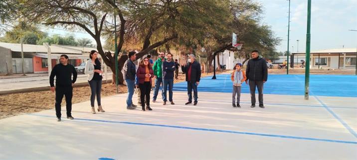 El polideportivo de Colonia Dora beneficiará a localidades de Avellaneda