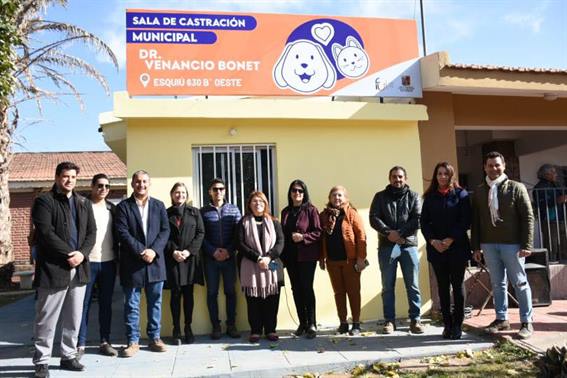 Frías habilitó la primera sala de castración en la ciudad