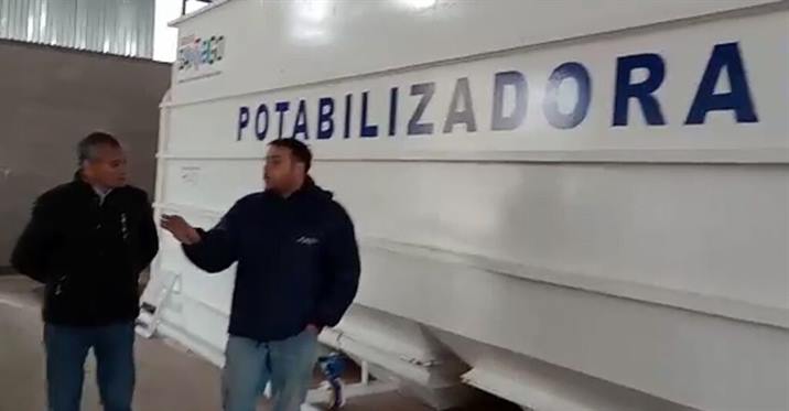 Avanzan los trabajos en la planta potabilizadora de Pinto Avanzan los trabajos en la planta potabilizadora de Pinto