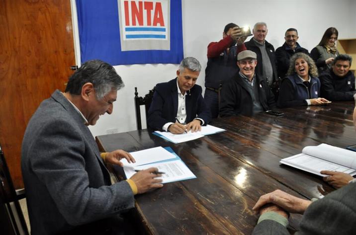 La Banda reafirma su trabajo con el Inta