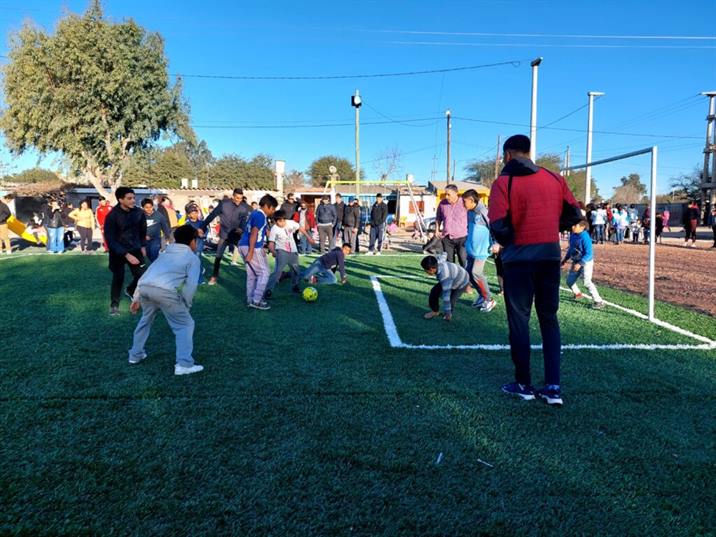 El barrio Los Lagos cuenta con un nuevo espacio verde