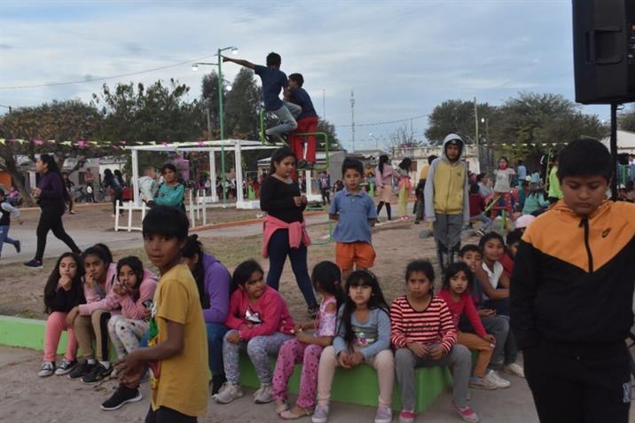 Añatuya: recuperan un espacio verde abandonado hace 20 años