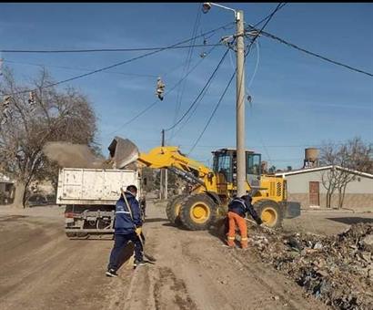 Operativo de limpieza movilizó 18 camiones y 20 empleados