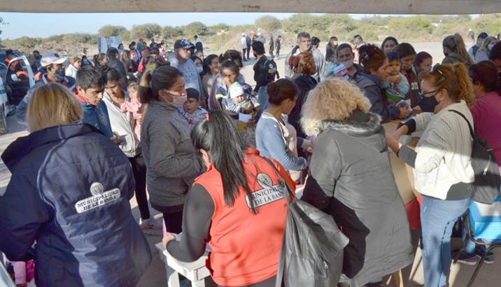 Vecinos del barrio Jerusalén accedieron a diversos servicios gratuitos