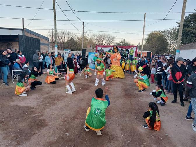 El Patio Cultural llega al barrio Central Argentino