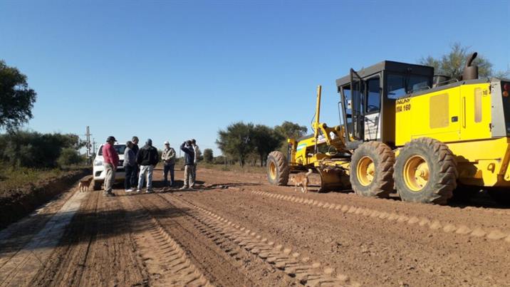 Inició una importante obra vial en Quimilí Inició una importante obra vial en Quimilí