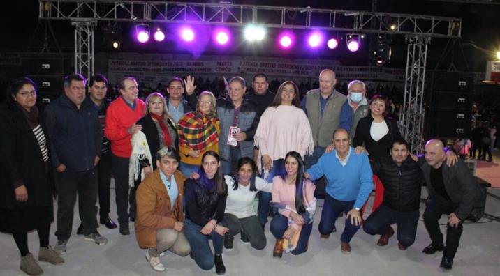 Patricia Bertini de Vittar lanzó su candidatura a intendente de Campo Gallo ante una multitud