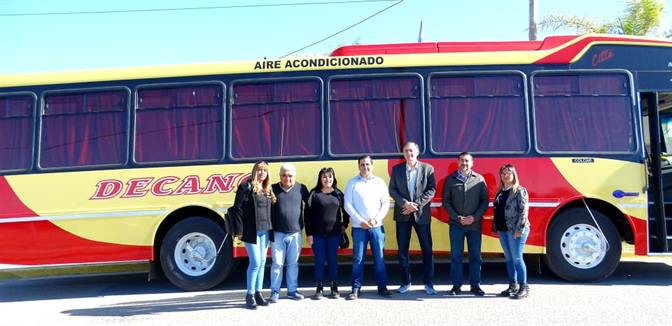 Suman unidades nuevas para reforzar el servicio de colectivos en Clodomira Suman unidades nuevas para reforzar el servicio de colectivos en Clodomira