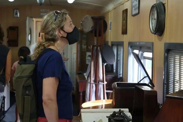 El Museo Itinerante muestra la cultura e historia del ferrocarril en La Banda