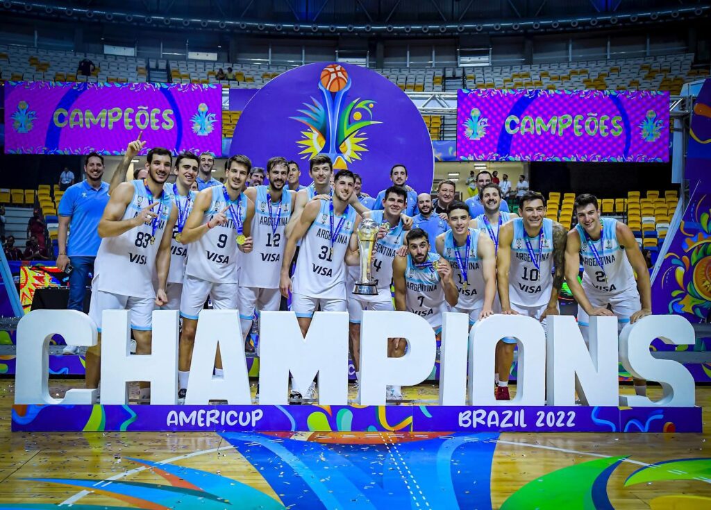 Gabriel Deck se consagró campeón de la AmeriCup con la Selección Argentina