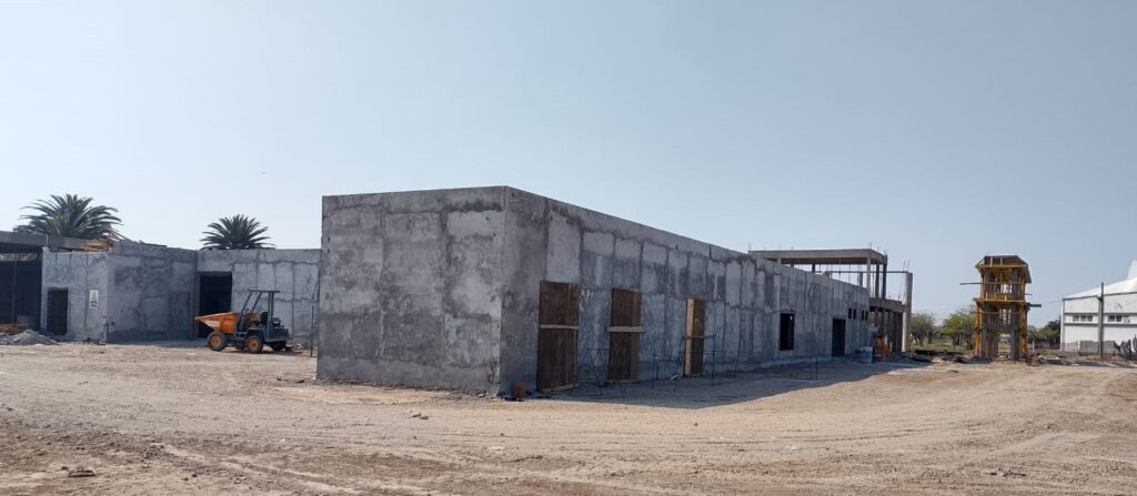 Avanza la obra del nuevo hospital de Pinto