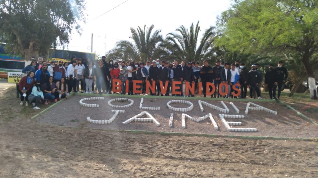 Producir sin atentar el medioambiente, la experiencia de estudiantes en Colonia Jaime Producir sin atentar el medioambiente, la experiencia de estudiantes en Colonia Jaime