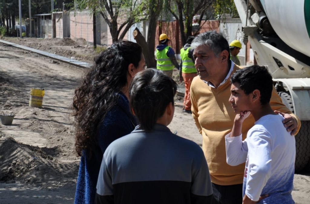 Supervisan obras que se ejecutan en La Banda Supervisan obras que se ejecutan en La Banda