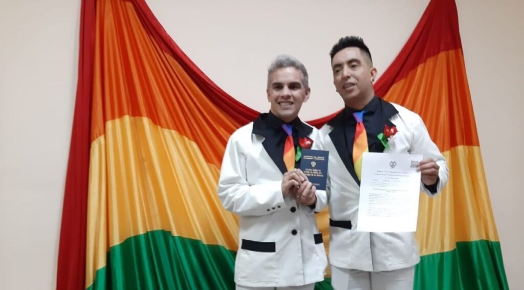 La Banda celebró el primer matrimonio igualitario de 2022