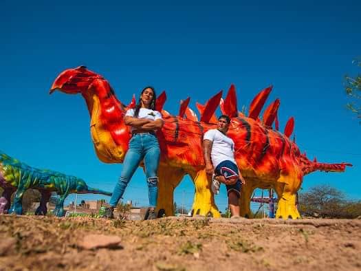 Construyen con cubiertas en desuso una plaza ecológica en un barrio de Añatuya Construyen con cubiertas en desuso una plaza ecológica en un barrio de Añatuya