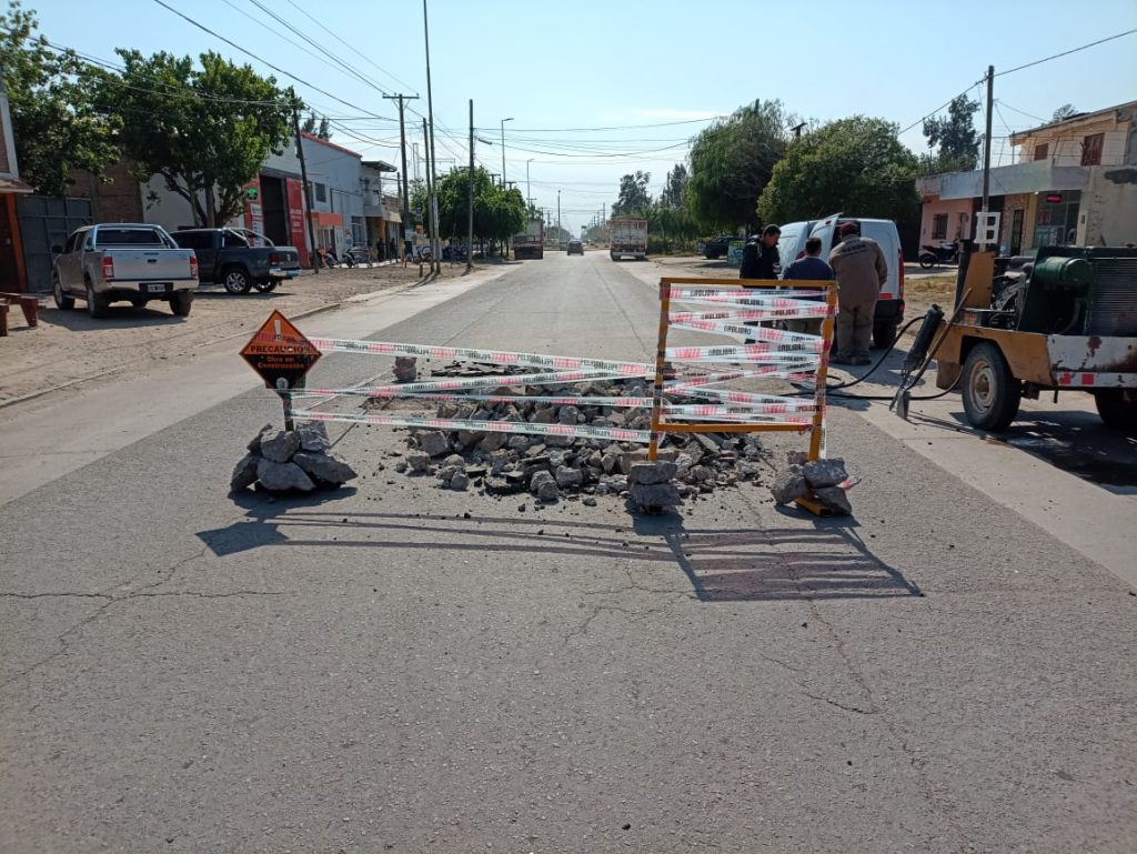 Interrumpen el tránsito en una calle bandeña por cuatro días
