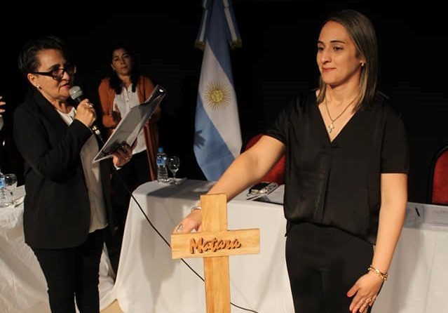 Belén Abdala asumió en Forres: “Es el momento de crecer a la par de la provincia”