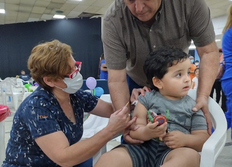 Más de 23 mil niños santiagueños se vacunaron en dos semanas
