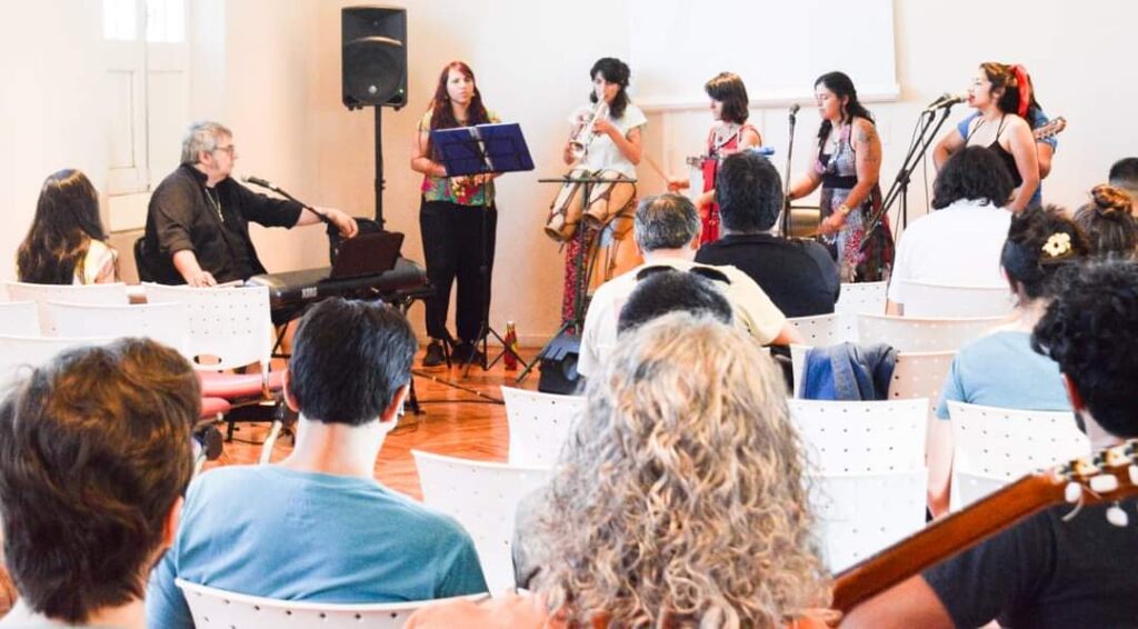 Lito Vitale transmitió su talento y experiencia a músicos santiagueños