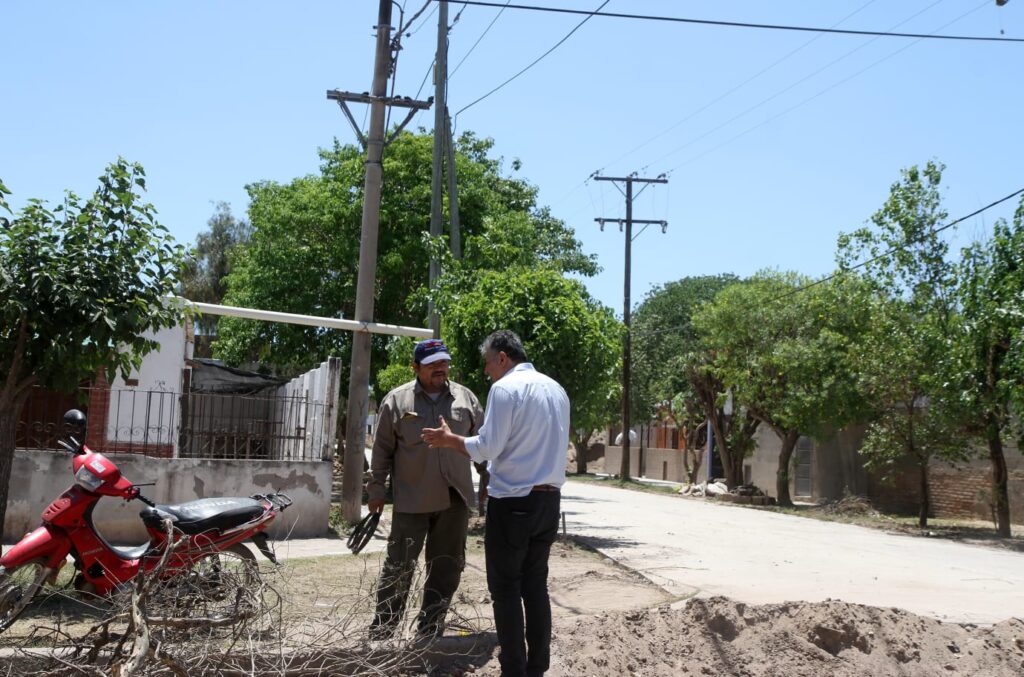 La obra de pavimento de calle Manuel Elordi está en su etapa final