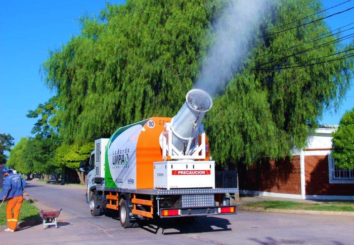 Establecen el cronograma semanal de fumigaciones en La Banda