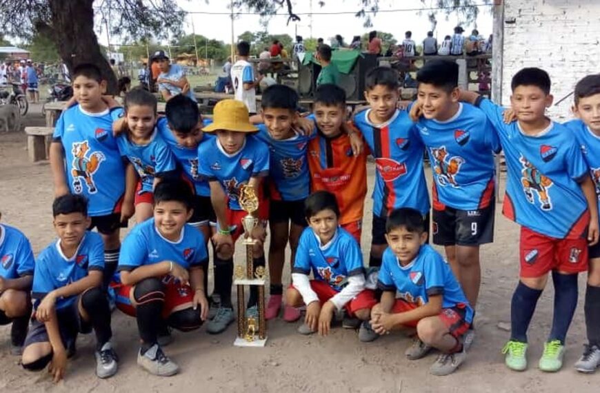 Niños de Santiago, Santa Fe y Catamarca disfrutaron del fútbol en Pinto