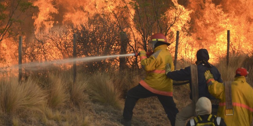 Santiago adquirió equipamiento para fortalecer la lucha contra incendios forestales