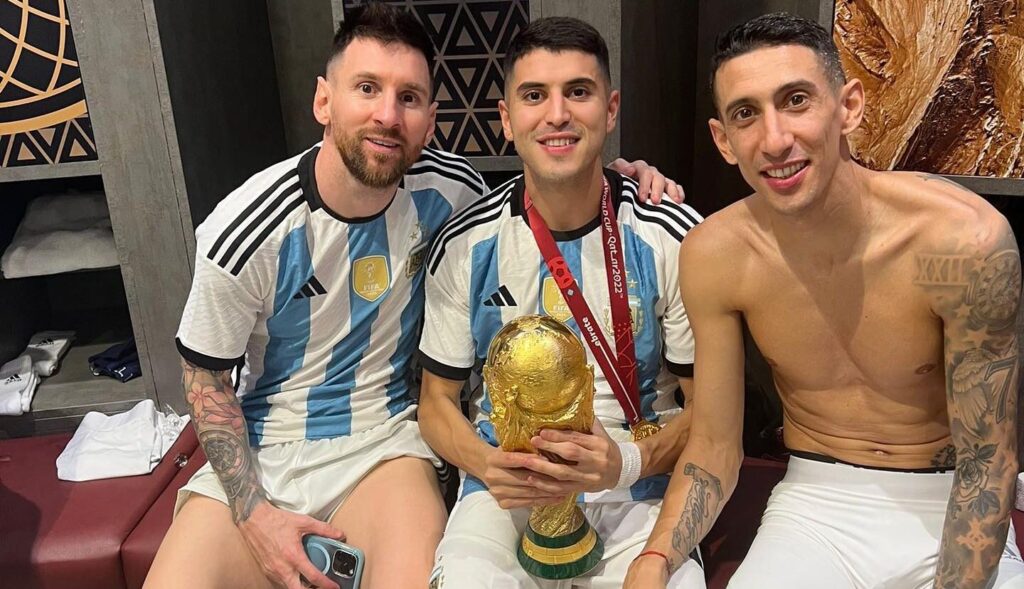 Un campeón del mundo sorprendió a los vecinos de Sumampa