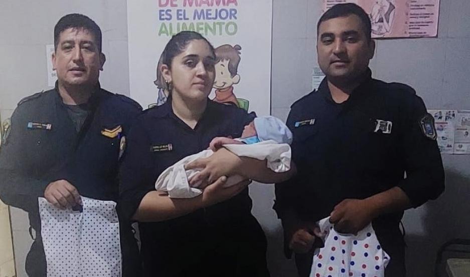Atoj Pozo: Policías asistieron a una madre en un parto