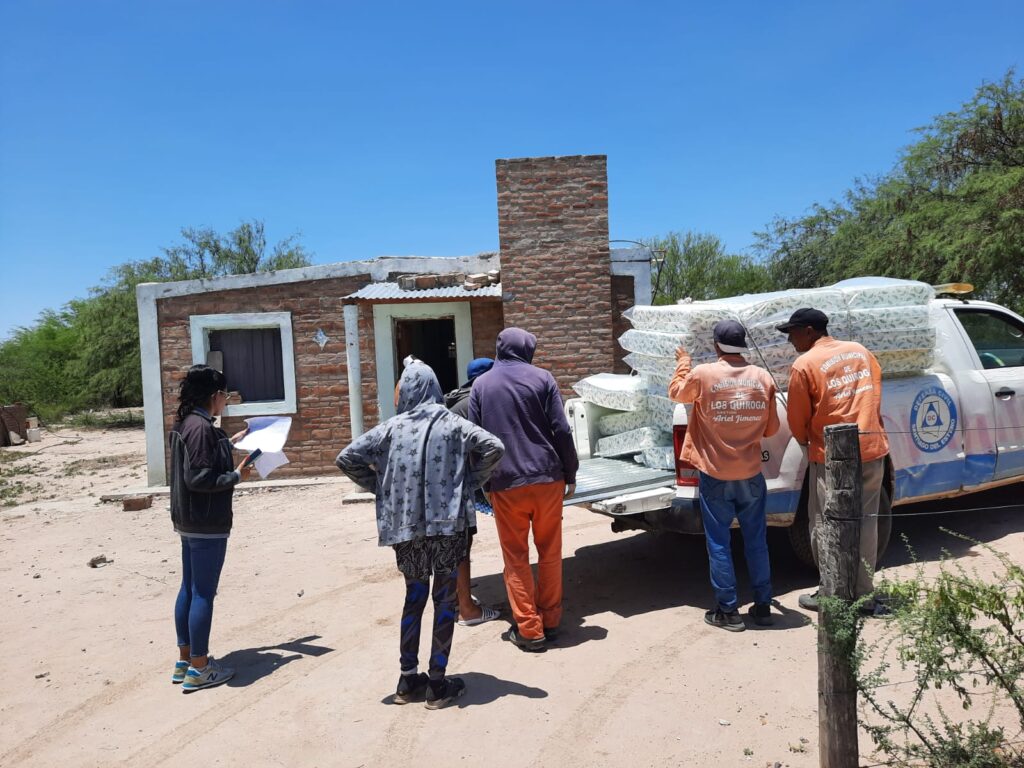 Asisten a familias de Los Soria