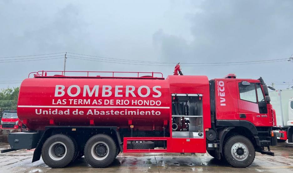 Bomberos de Las Termas, a un paso de adquirir una nueva cisterna
