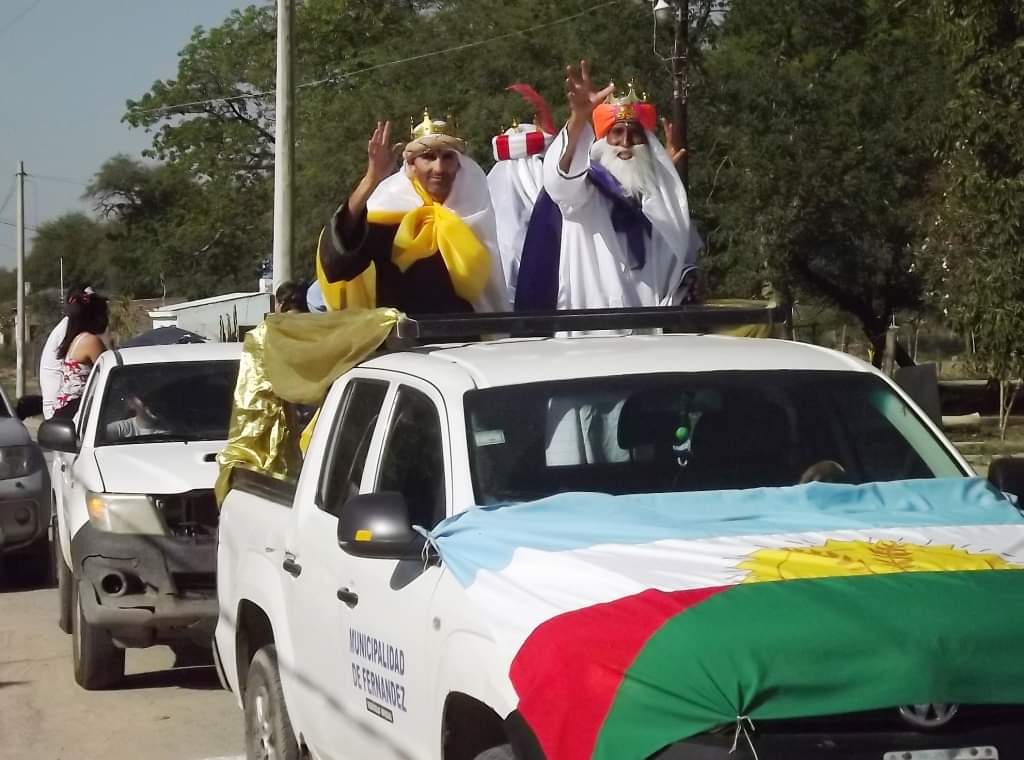 Los Reyes Magos recorrerán barrios y parajes de Fernández