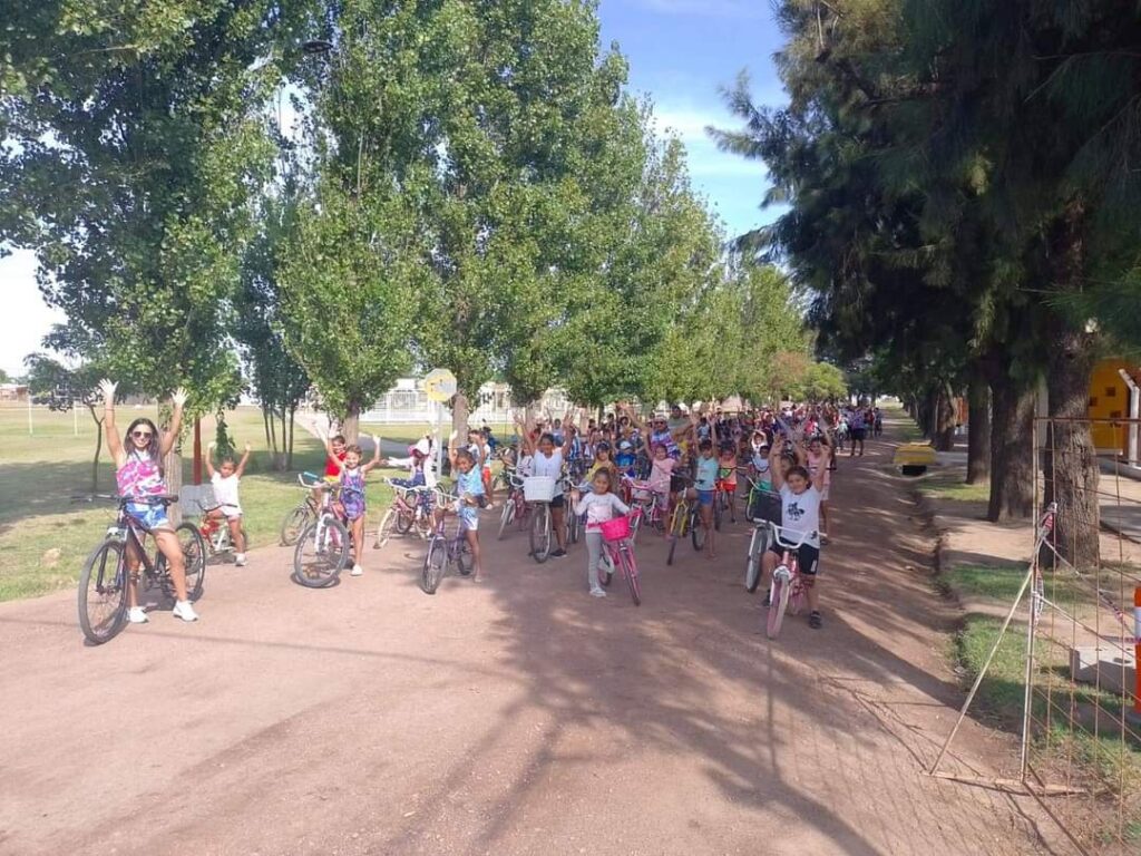 Se realizó una bicicleteada en Selva