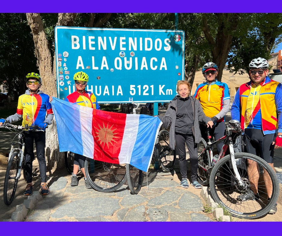 Ciclistas santiagueños unirán La Quiaca y Ushuaia en unos 50 días Ciclistas santiagueños unirán La Quiaca y Ushuaia en unos 50 días