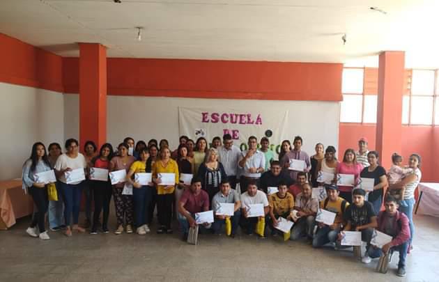 Capacitaron a vecinos de La Cañada en oficios con salida laboral