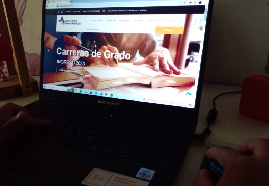 La Unse preinscribe para carreras de grado y pregrado en modalidad a distancia