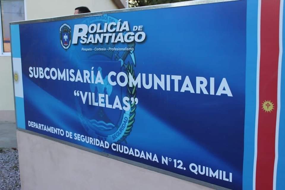 Inauguraron una nueva dependencia policial en Vilelas