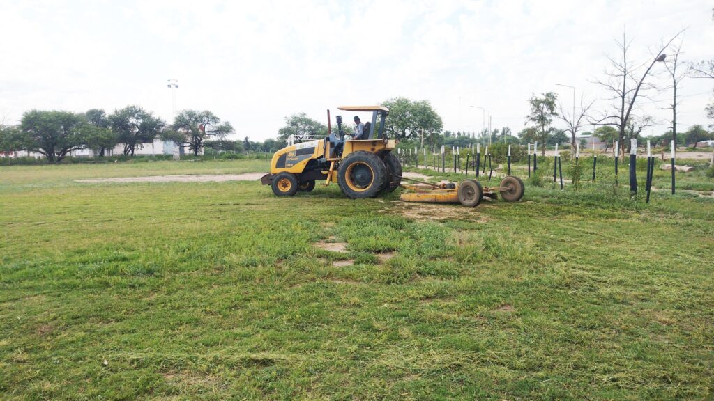 <strong>Realizan tareas de mantenimientos en clubes de Colonia El Simbolar</strong>