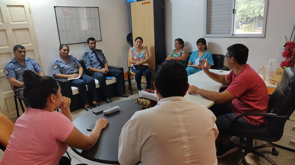 La Cañada diagrama acciones para combatir el dengue