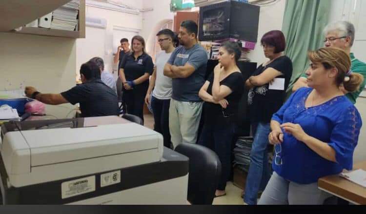 Municipales de Las Termas se capacitan en digitalización de expedientes