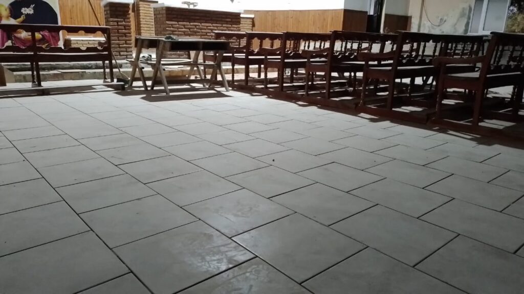 Realizan mejoras en la capilla San Cayetano de Pinto