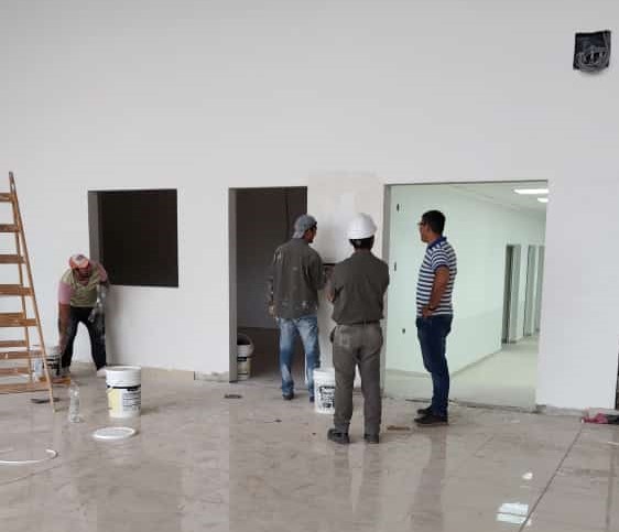 A toda marcha avanza la obra del nuevo Hospital Zonal de La Cañada