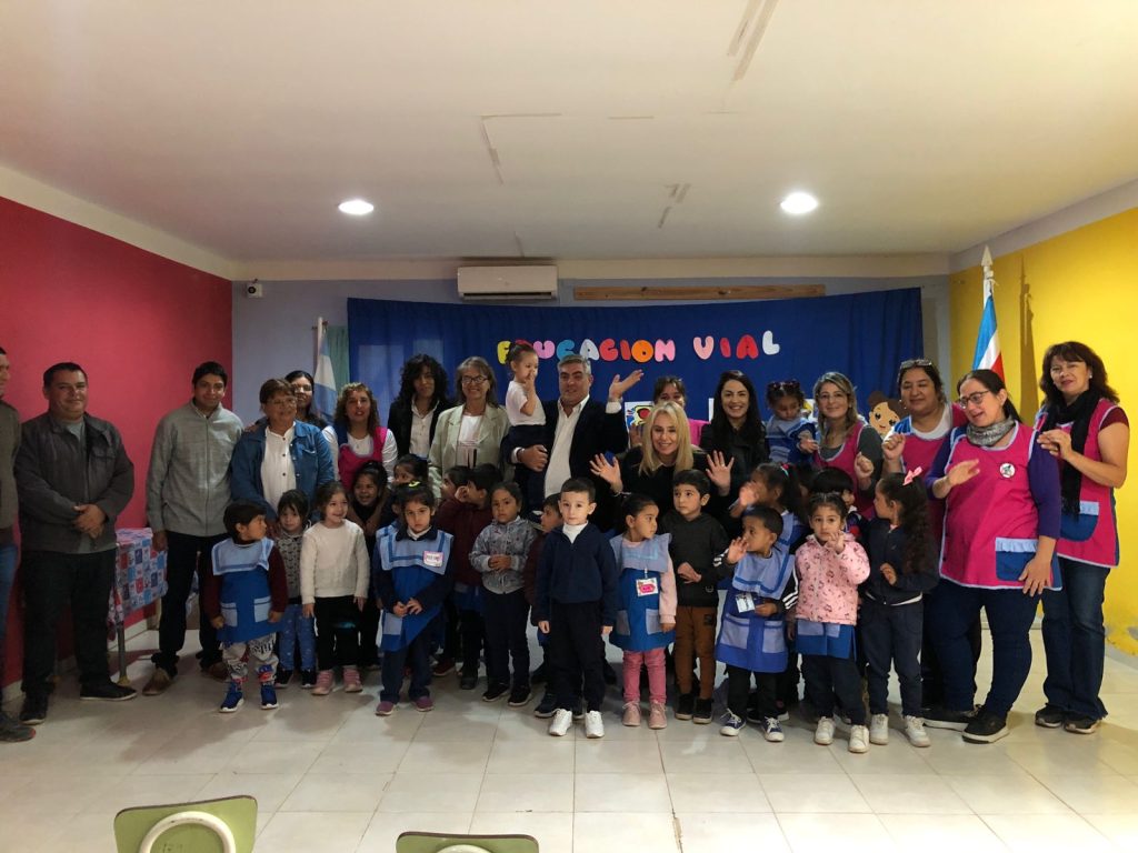Los más pequeños aprenden sobre reglas básicas de seguridad vial