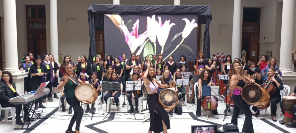Emotiva apertura del Encuentro Nacional de Música de Mujeres y Disidencias