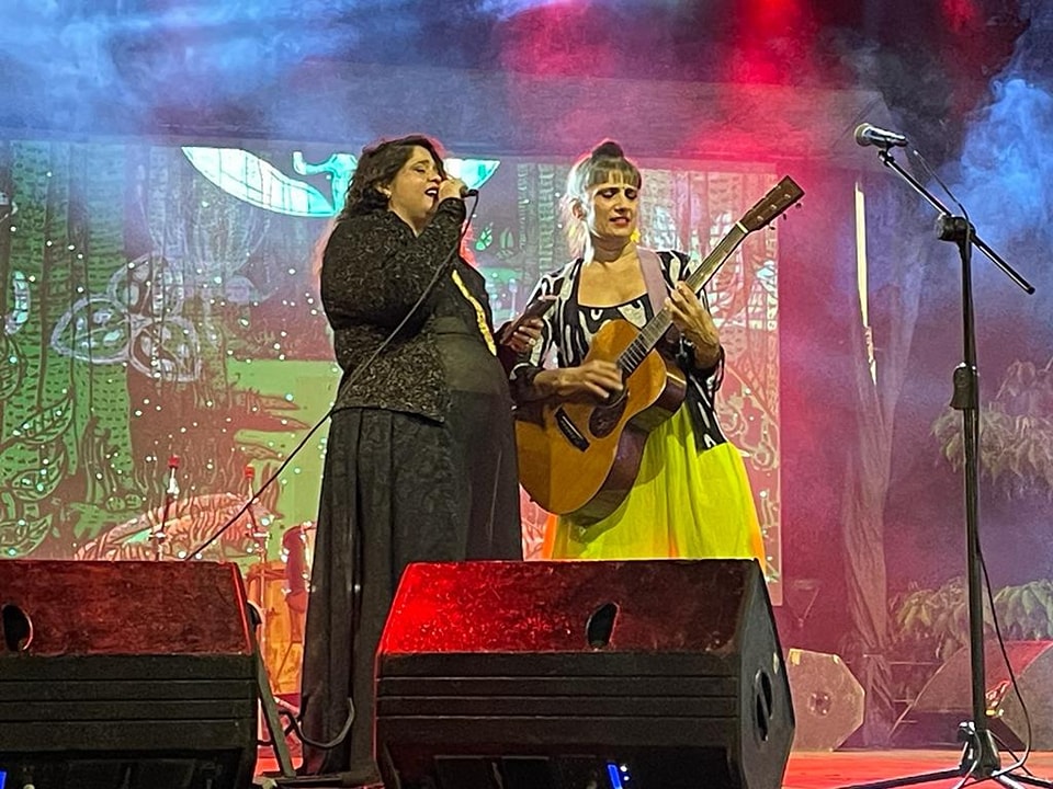 Hilda Lizarazu cerró la segunda jornada de conciertos del Encuentro Música de Mujeres