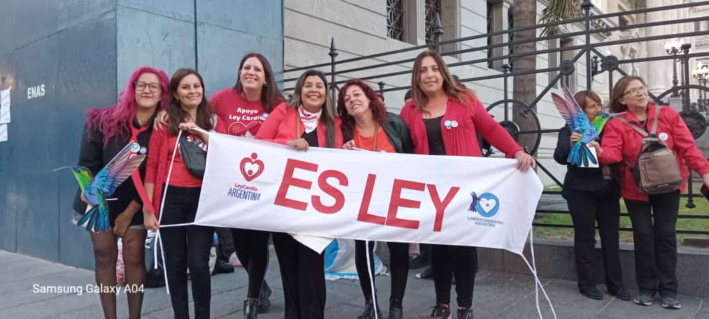 Santiagueños tuvieron gran protagonismo en la sanción de la Ley Cardio