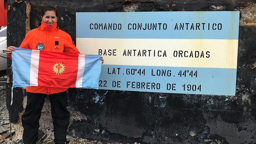 Médica santiagueña en la Antártida relata su experiencia “única” y desafiante