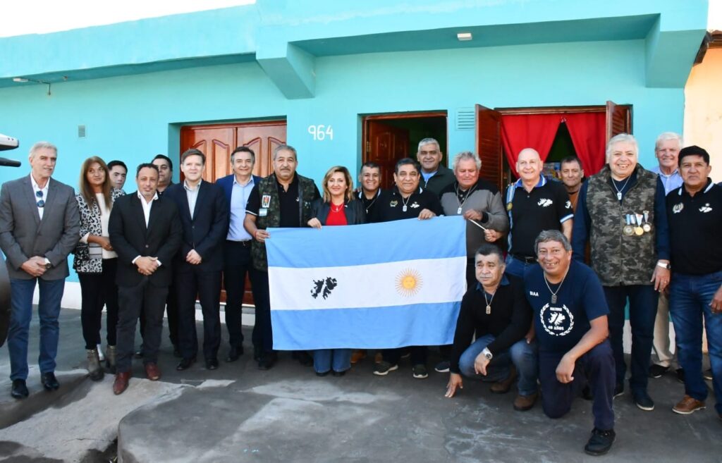 Centro de ex combatientes habilitó diversas mejoras en su sede